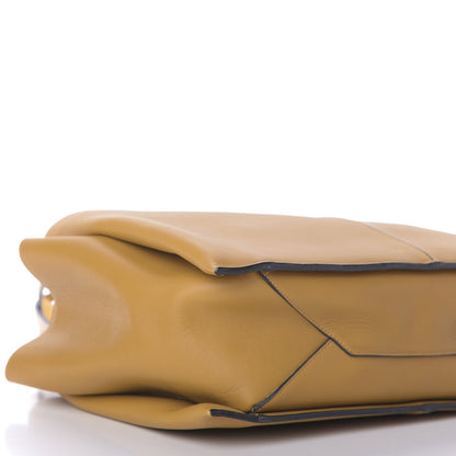 Celine Supple Natural Calfskin Medium Tri-Fold Bag Blonde 6 of 10