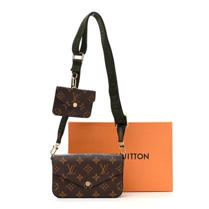 Louis Vuitton Monogram Felicie Strap & Go Kaki 10 of 10