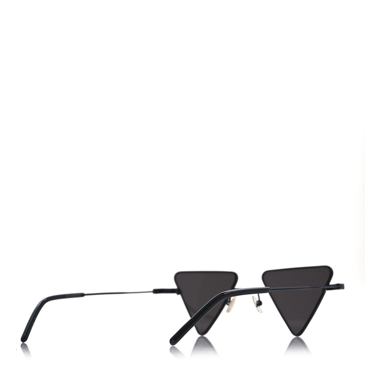 Saint Laurent Metal Triangle Zoe Sunglasses SL300 Black 6 of 7
