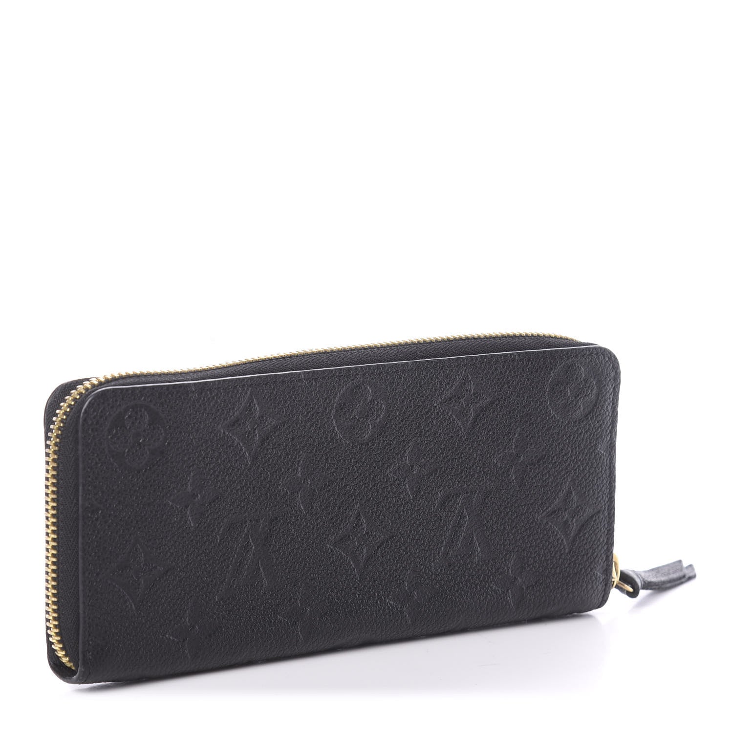 Louis Vuitton Empreinte Clemence Wallet Black 2 of 5
