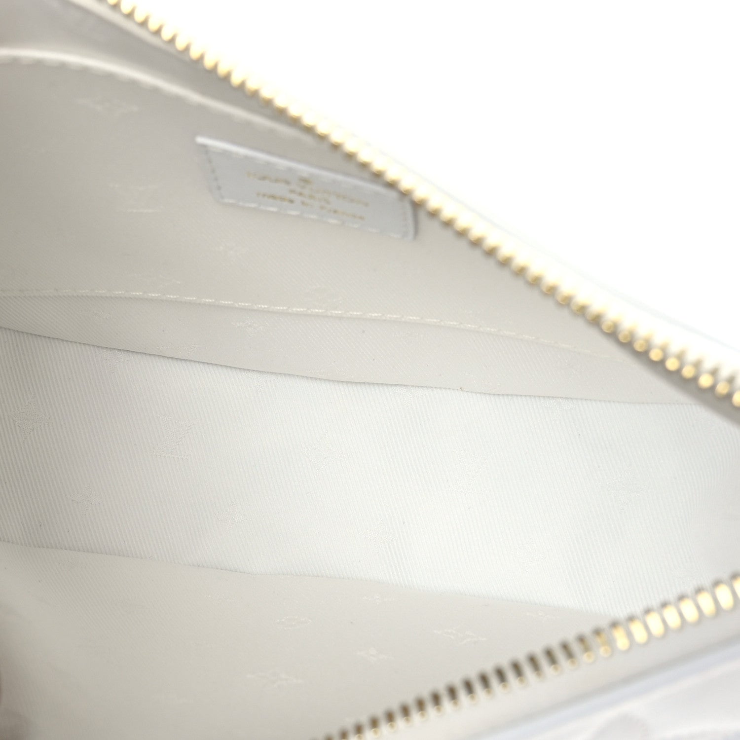 Louis Vuitton Calfskin Bubblegram Over The Moon White 5 of 8