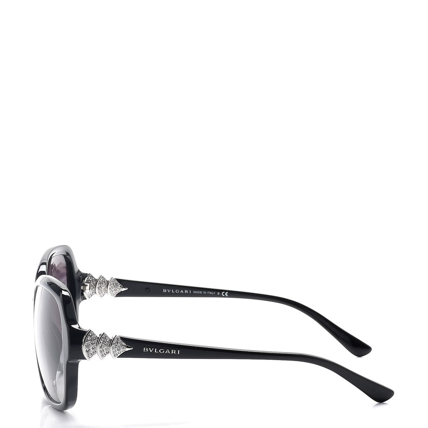 Oversized Sunglasses 8124-B Black