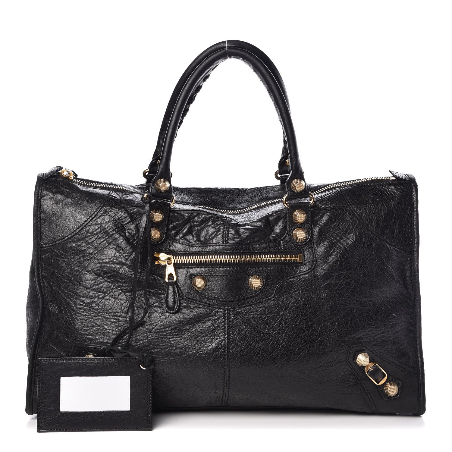 Balenciaga Agneau Giant 12 Gold Hardware Work Black 1 of 13