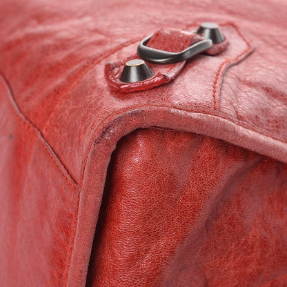 Balenciaga Chevre Classic Hardware City Rouge Vermillon 9 of 11