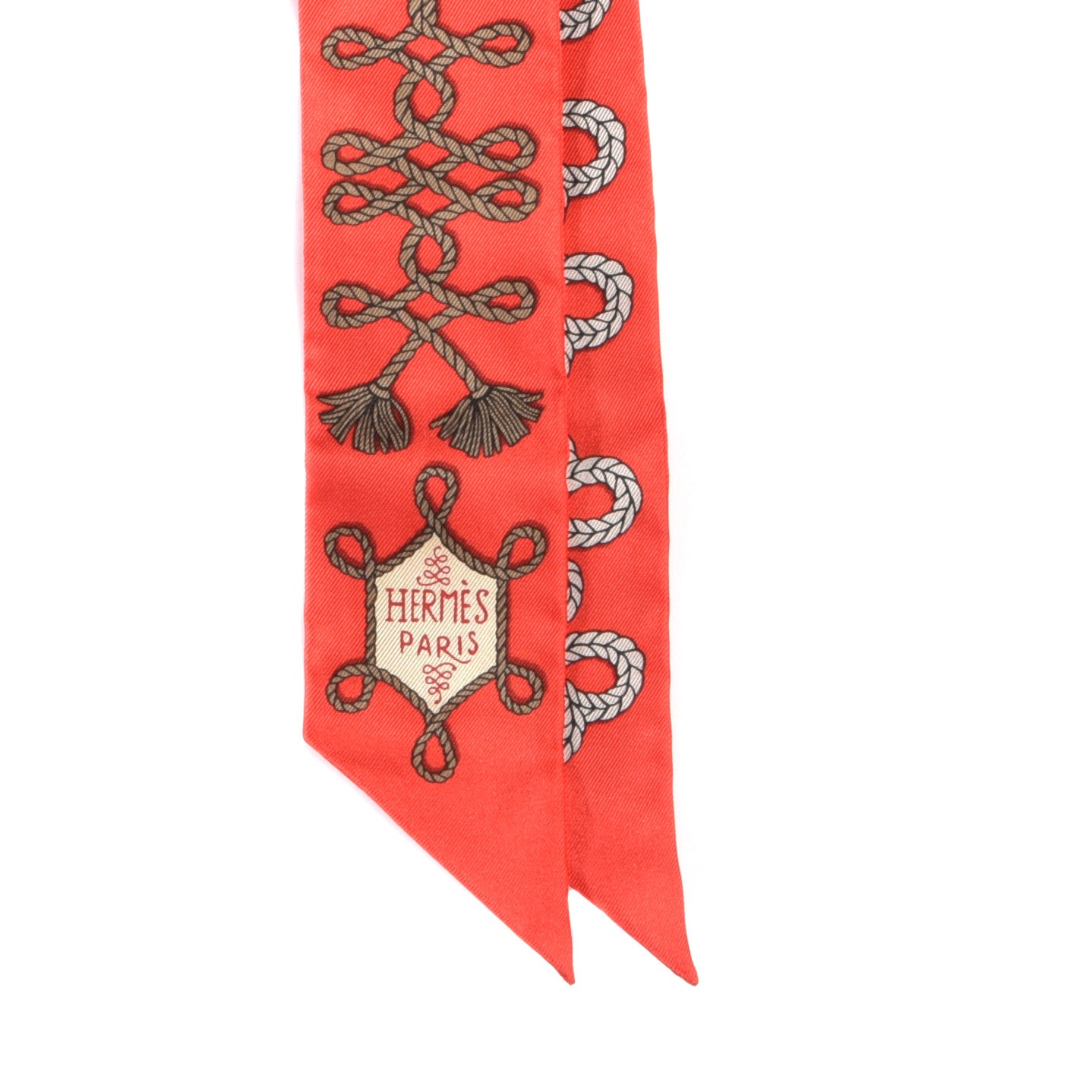 Silk Galons Et Brandebourg Twilly Rouge Bronze Mastic