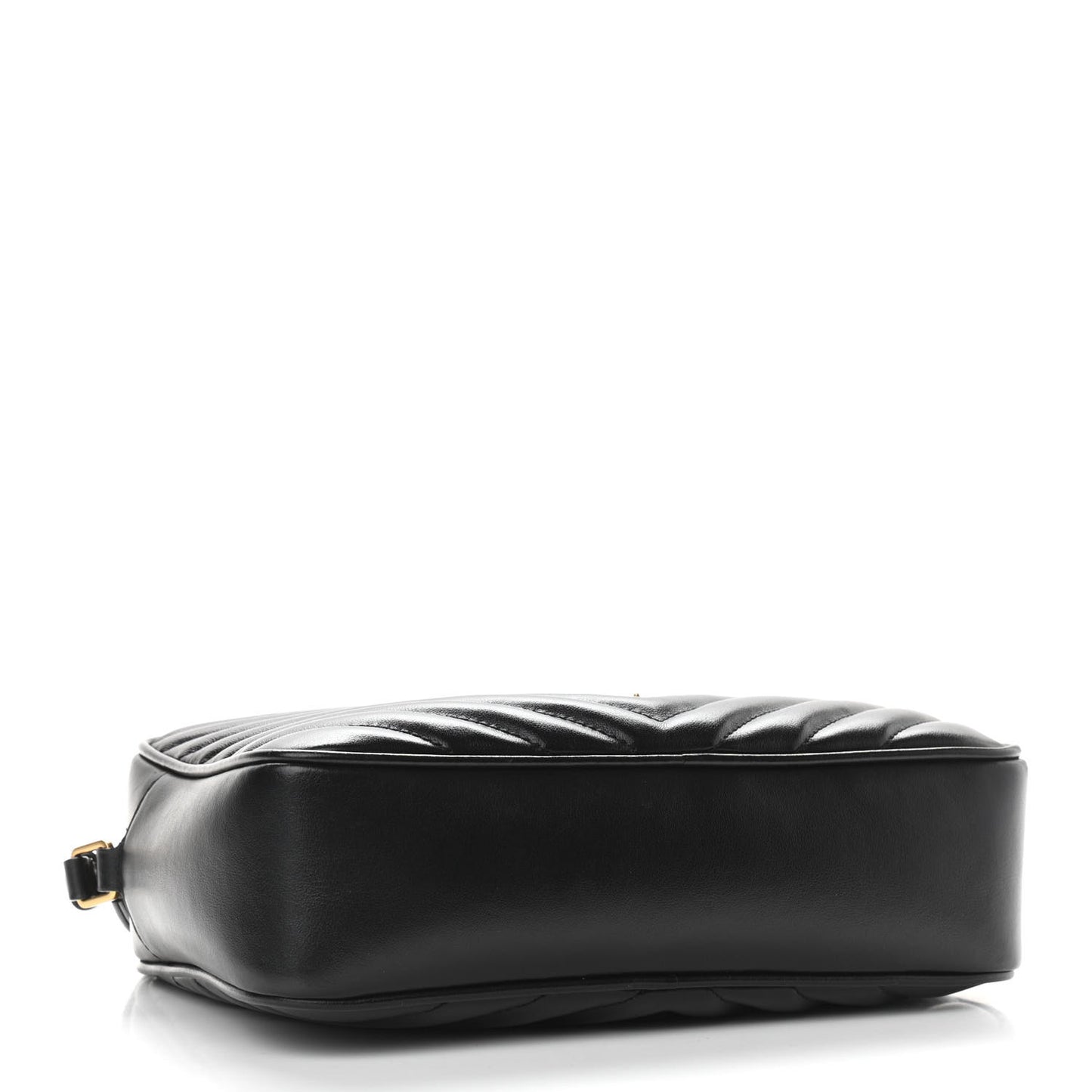 Calfskin Matelasse Monogram Lou Camera Bag Black