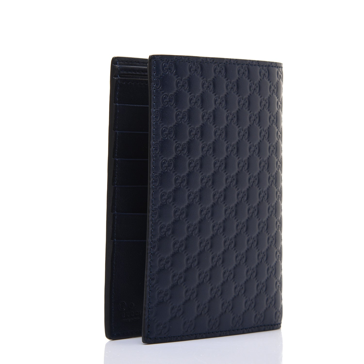 Gucci Microguccissima Passport Case Blue 3 of 14