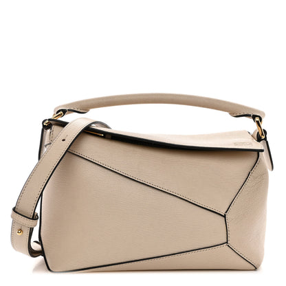 Loewe Goatskin Small Puzzle Edge Bag Angora 1 of 10