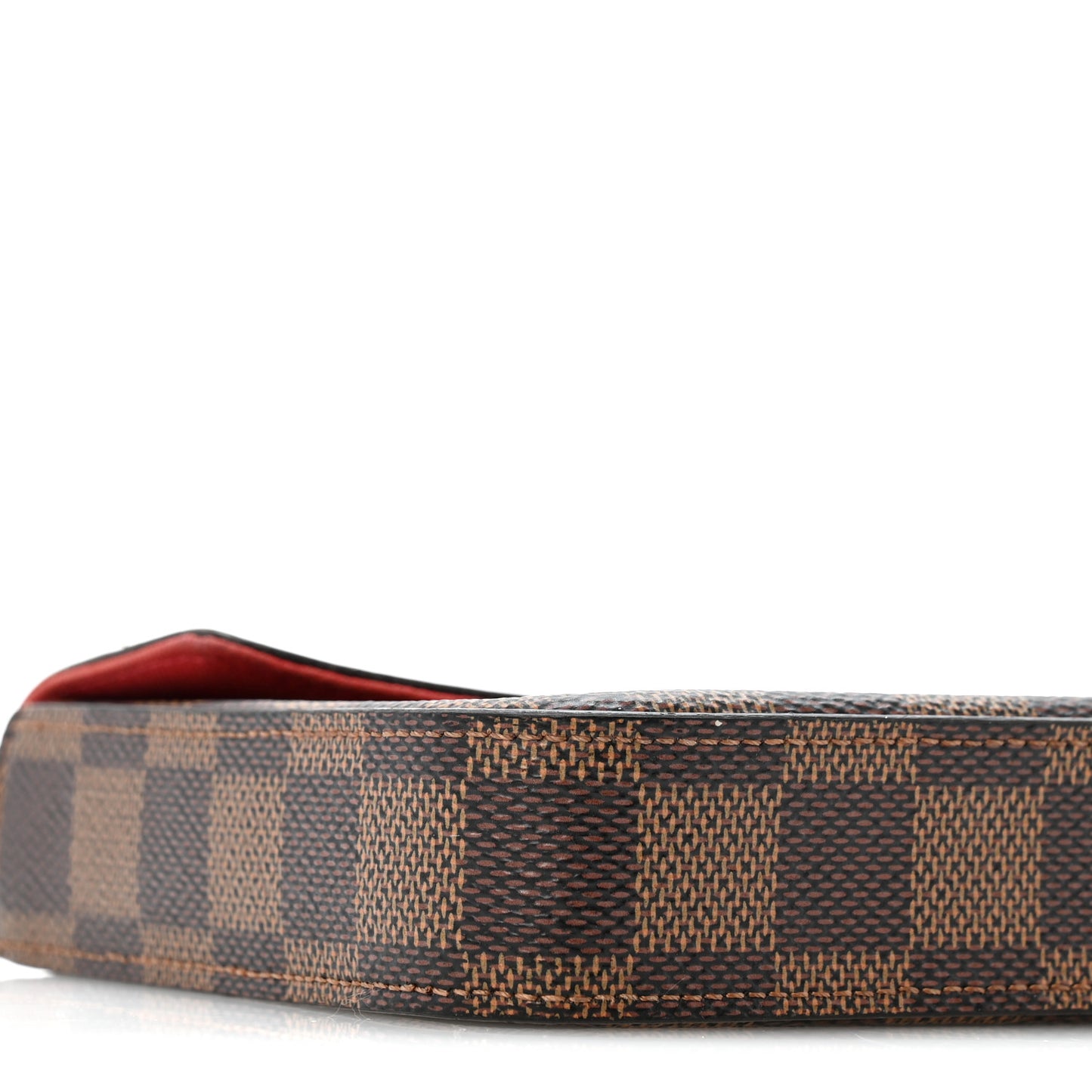 Damier Ebene Pochette Felicie Chain Wallet
