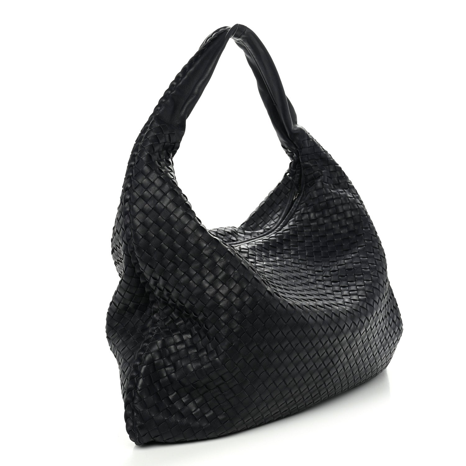 Bottega Veneta Nappa Intrecciato Maxi Veneta Hobo Sapphire 3 of 10