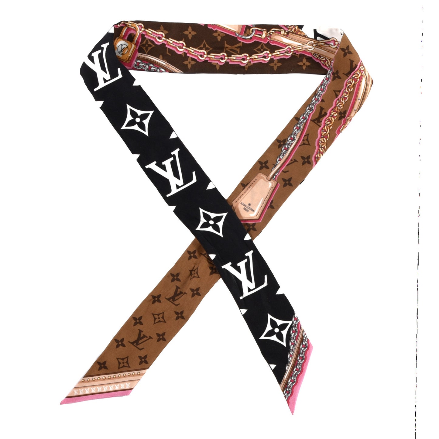 Silk Ultimate Monogram BB Bandeau Black