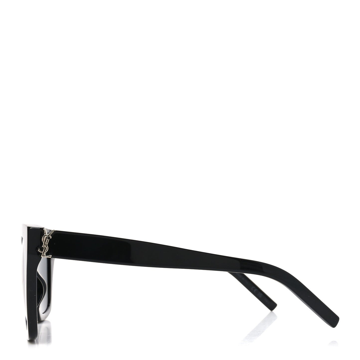 Acetate Cat Eye Sunglasses SL M143 Black