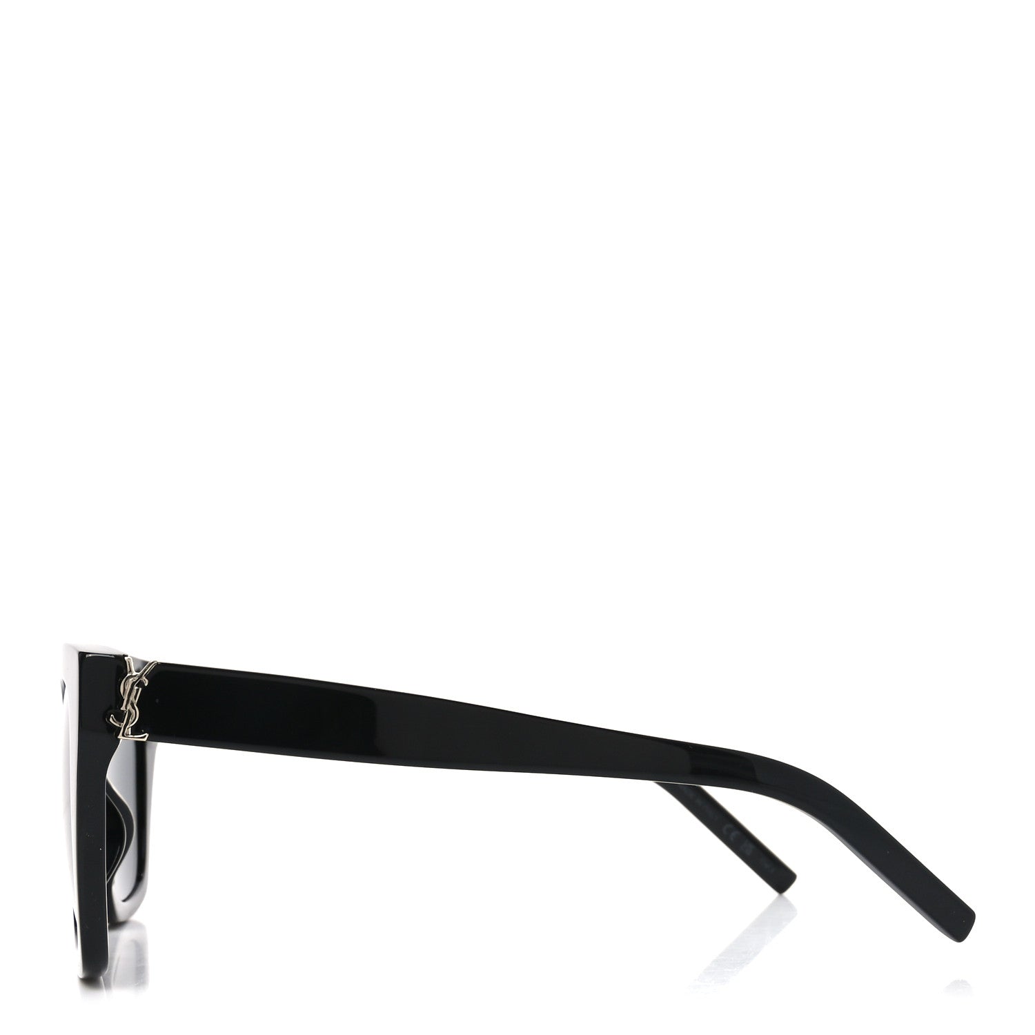 Saint Laurent Acetate Cat Eye Sunglasses SL M143 Black 3 of 8