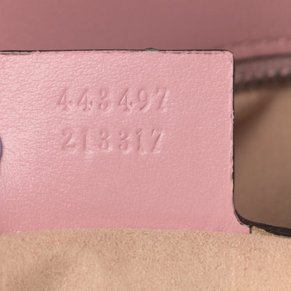 Gucci Calfskin Matelasse Small GG Marmont Shoulder Bag Wild Rose 7 of 13