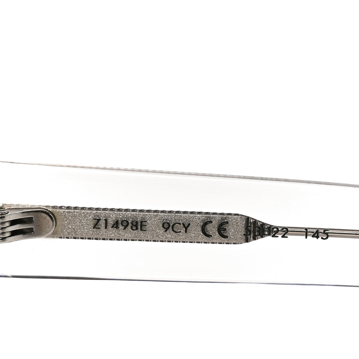 Acetate Escape Square Sunglasses Z1498E Transparent