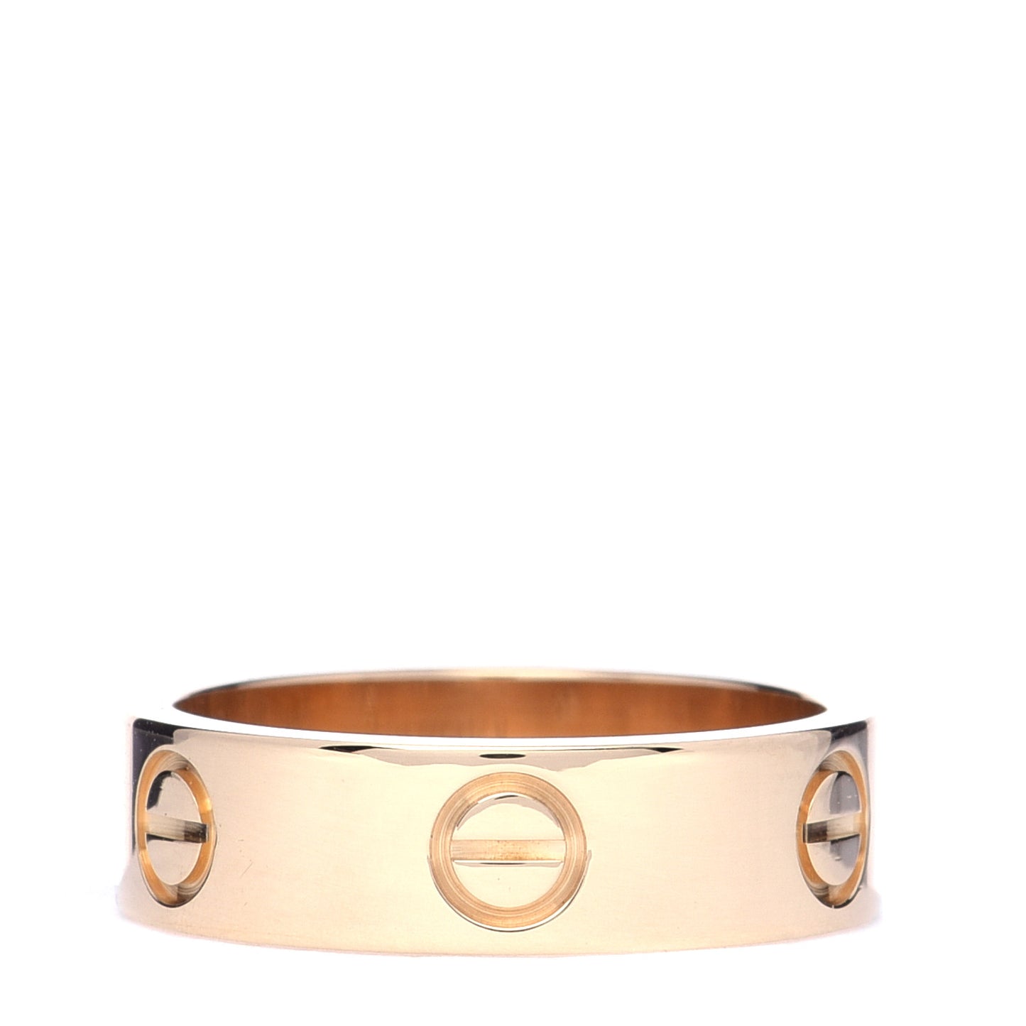 18K Yellow Gold 5.5mm LOVE Ring 53 6.25