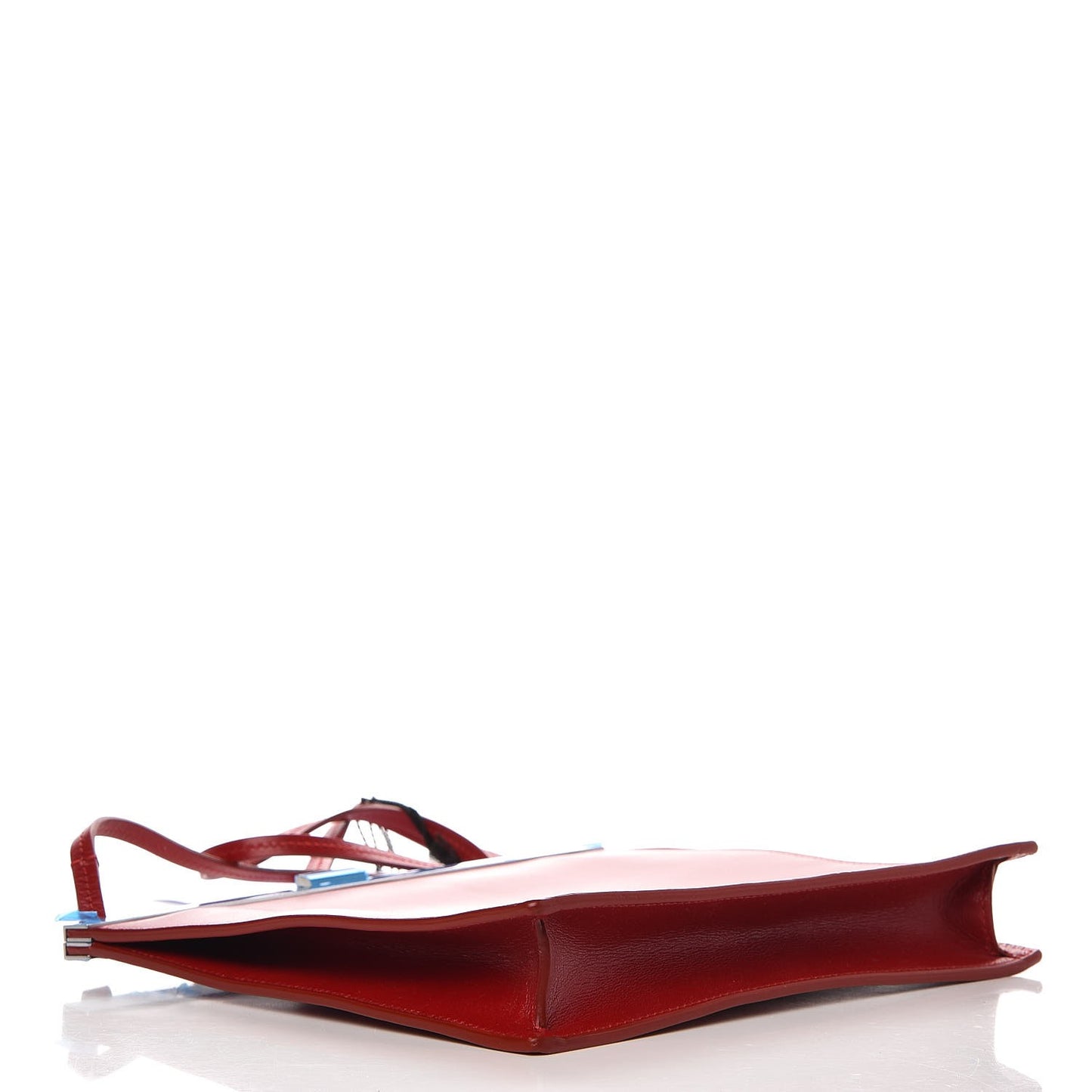 Smooth Calfskin Mini Clasp Bag Pop Red