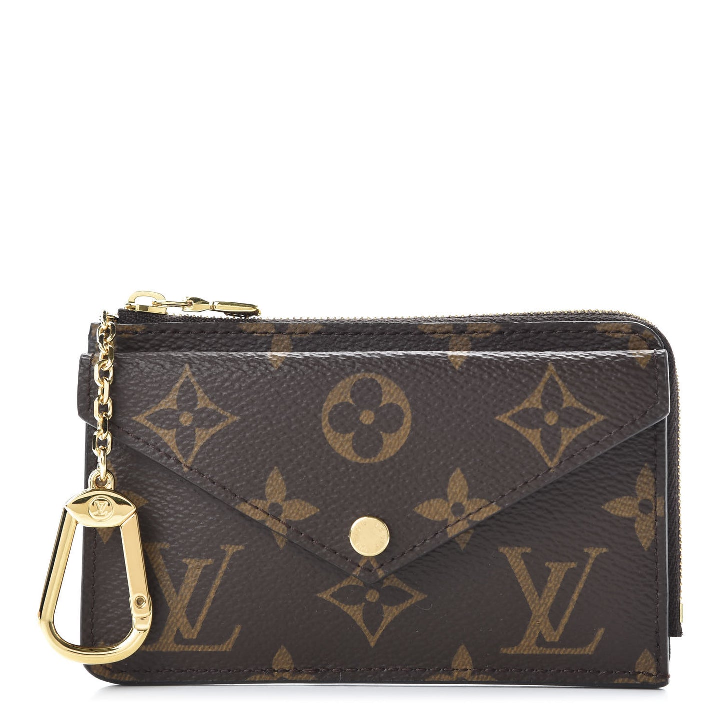 Monogram Recto Verso Card Holder Black