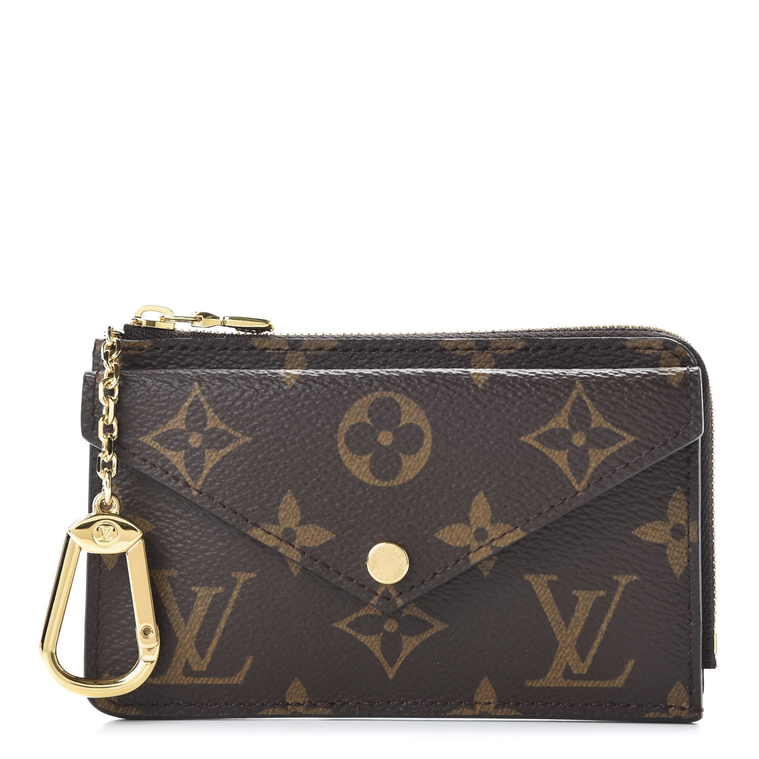 Louis Vuitton Monogram Recto Verso Card Holder Black 1 of 10