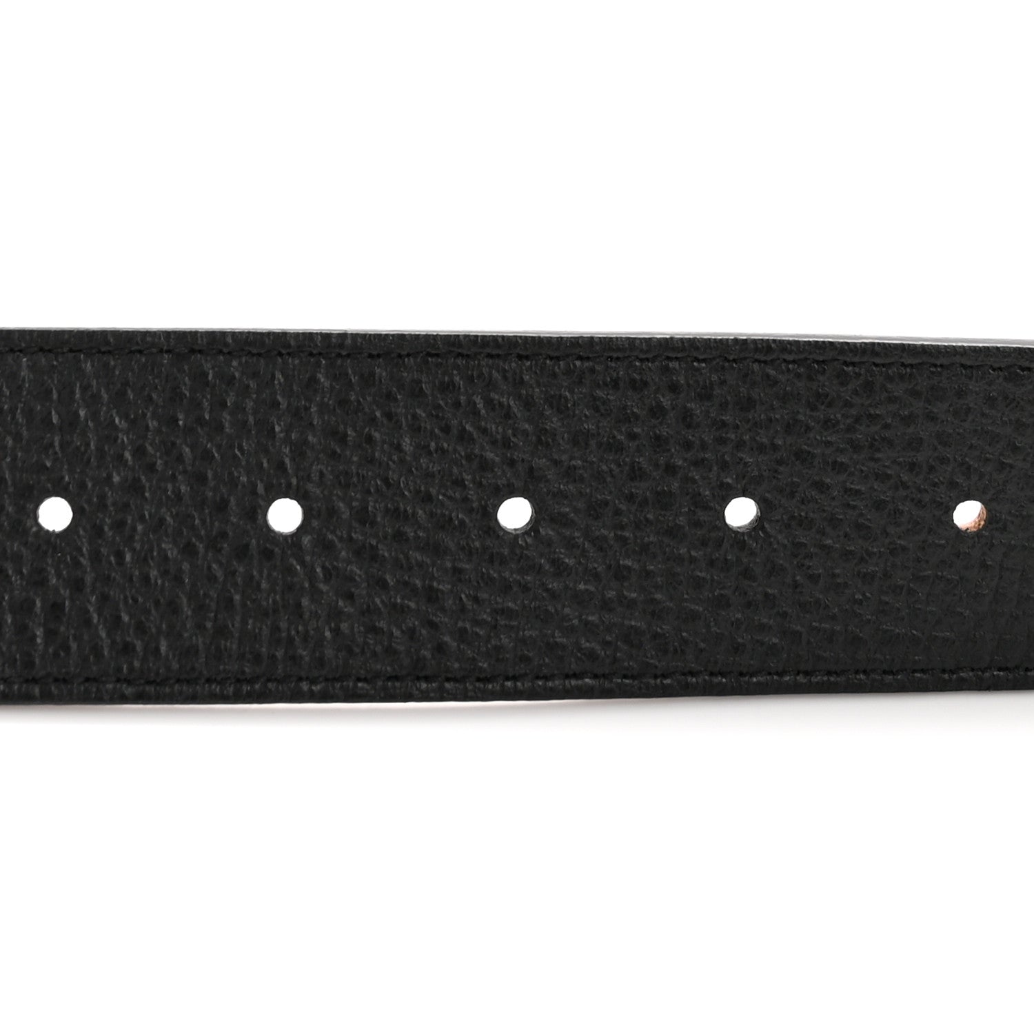 Gucci Calfskin 1973 Reversible Belt 90 36 Black Pink 3 of 8
