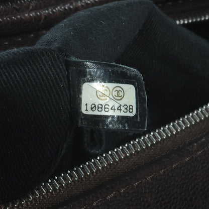 Chanel Caviar Small Outdoor Ligne Doctor Bag Brown 7 of 7