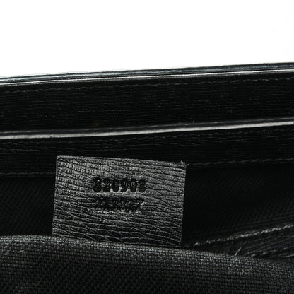 Gucci Textured Calfskin Large Bright Bit Tote Black 6 of 11