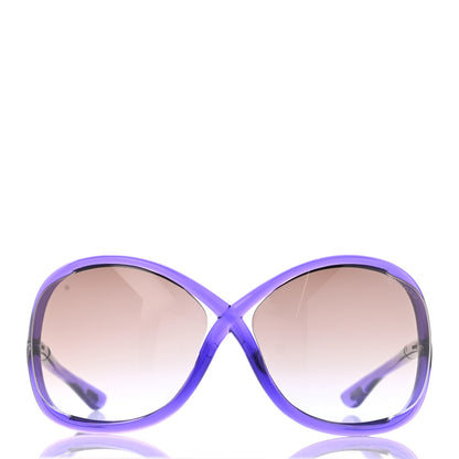 Tom Ford Acetate Whitney Crossover Sunglasses TF9 Purple 2 of 9