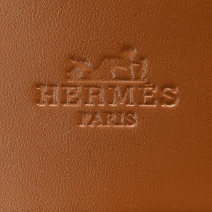 Hermes Calfskin Cork Eze 30 Sandals 37 Marron Glaise 6 of 9