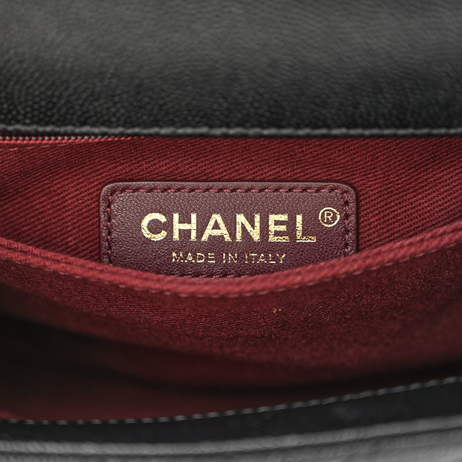 Chanel Caviar Chevron Quilted Mini Coco Handle Flap Black 6 of 10