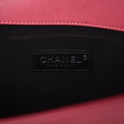 Chanel Calfskin Quilted Medium Boy Flap Pink 8 of 9