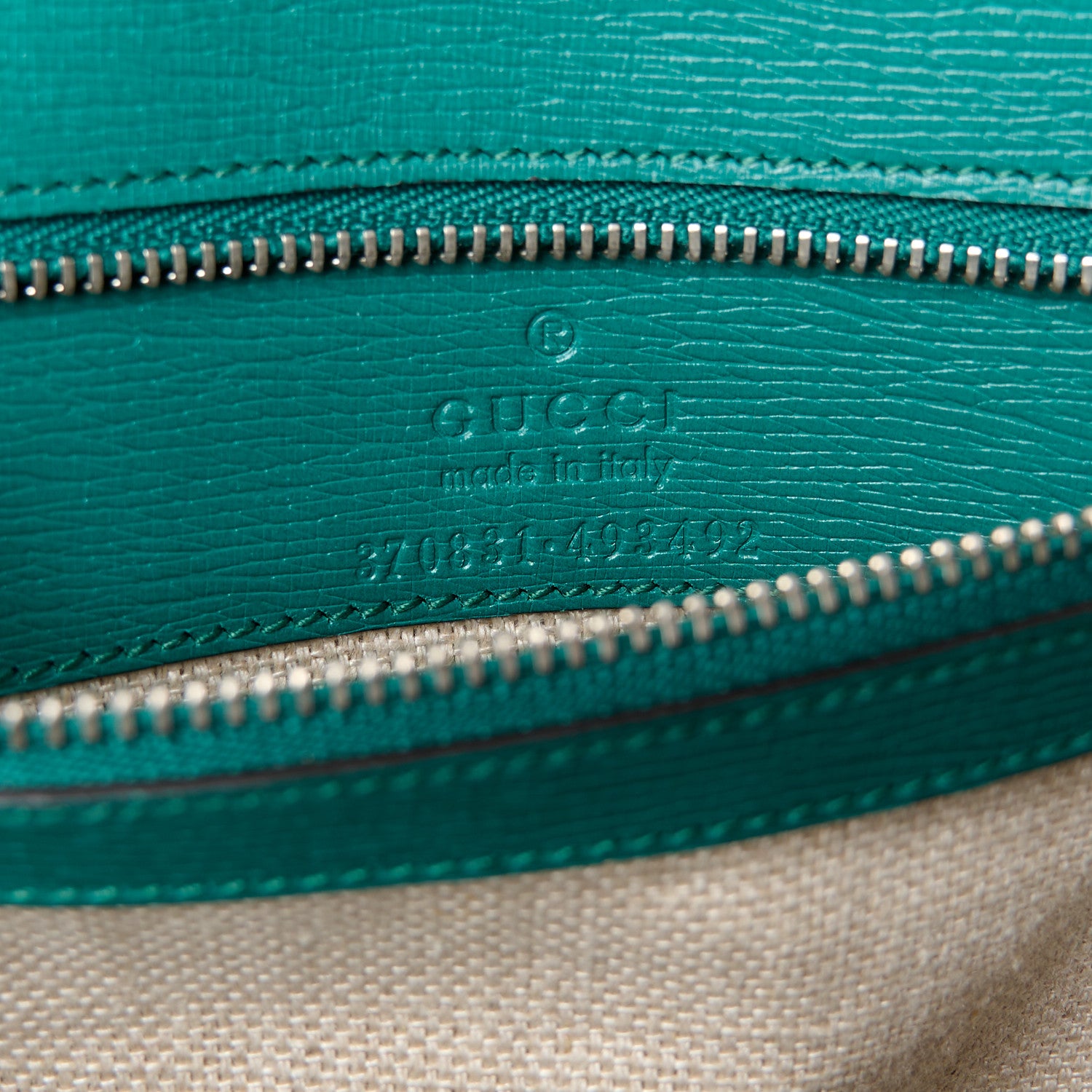 Gucci Shangai Calfskin Blooms Print Small Bamboo Daily Top Handle Bag Clear Bright Emerald Multicolor 6 of 9