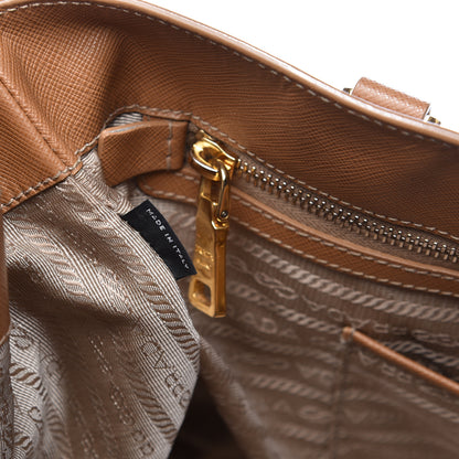 Prada Saffiano Lux Large Tote Caramel 7 of 18