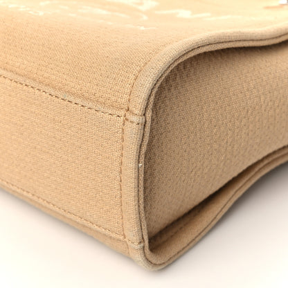 Chanel Canvas Mini Deauville Tote Beige 9 of 10
