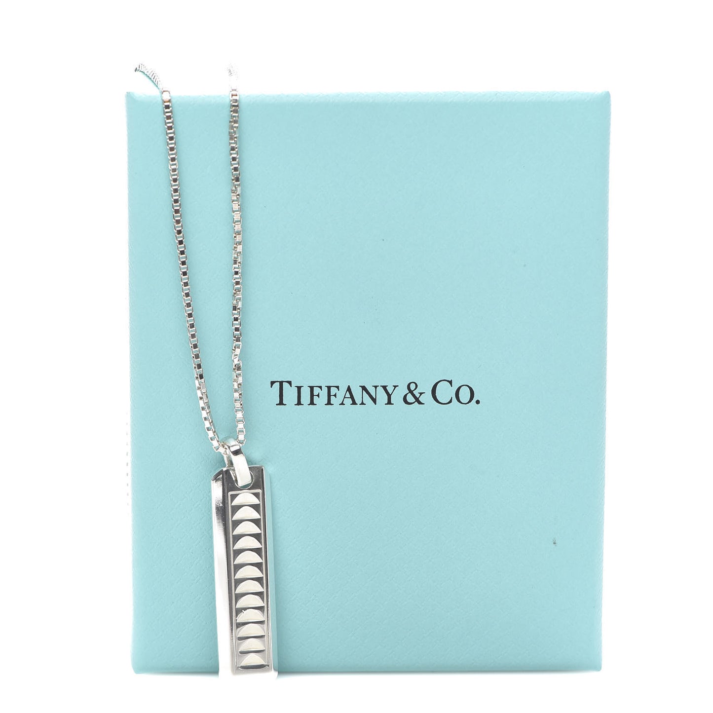 Sterling Silver Paloma Caliper Bar Pendant Necklace