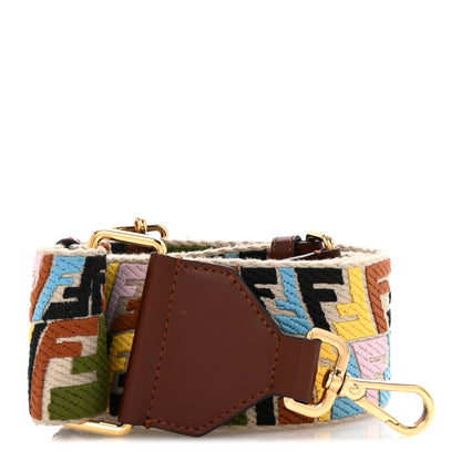 Fendi X SARA COLEMAN Canvas Vitello King FF Fish Eye Strap You Multicolor 1 of 6