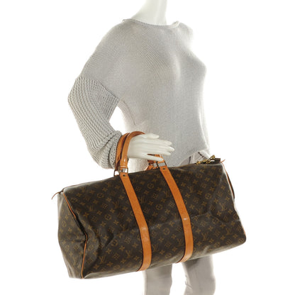 Louis Vuitton Monogram Keepall 50 2 of 8