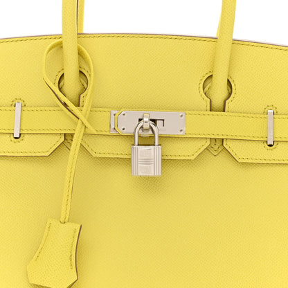 Hermes Epsom Birkin 30 Soufre 6 of 10