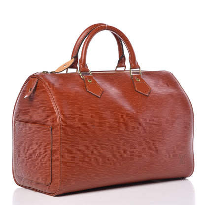 Louis Vuitton Epi Speedy 30 Kenyan Fawn 3 of 11