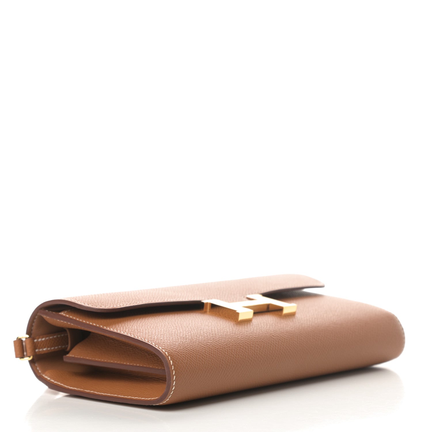 Hermes Epsom Constance Long Wallet To Go Gold 4 of 11