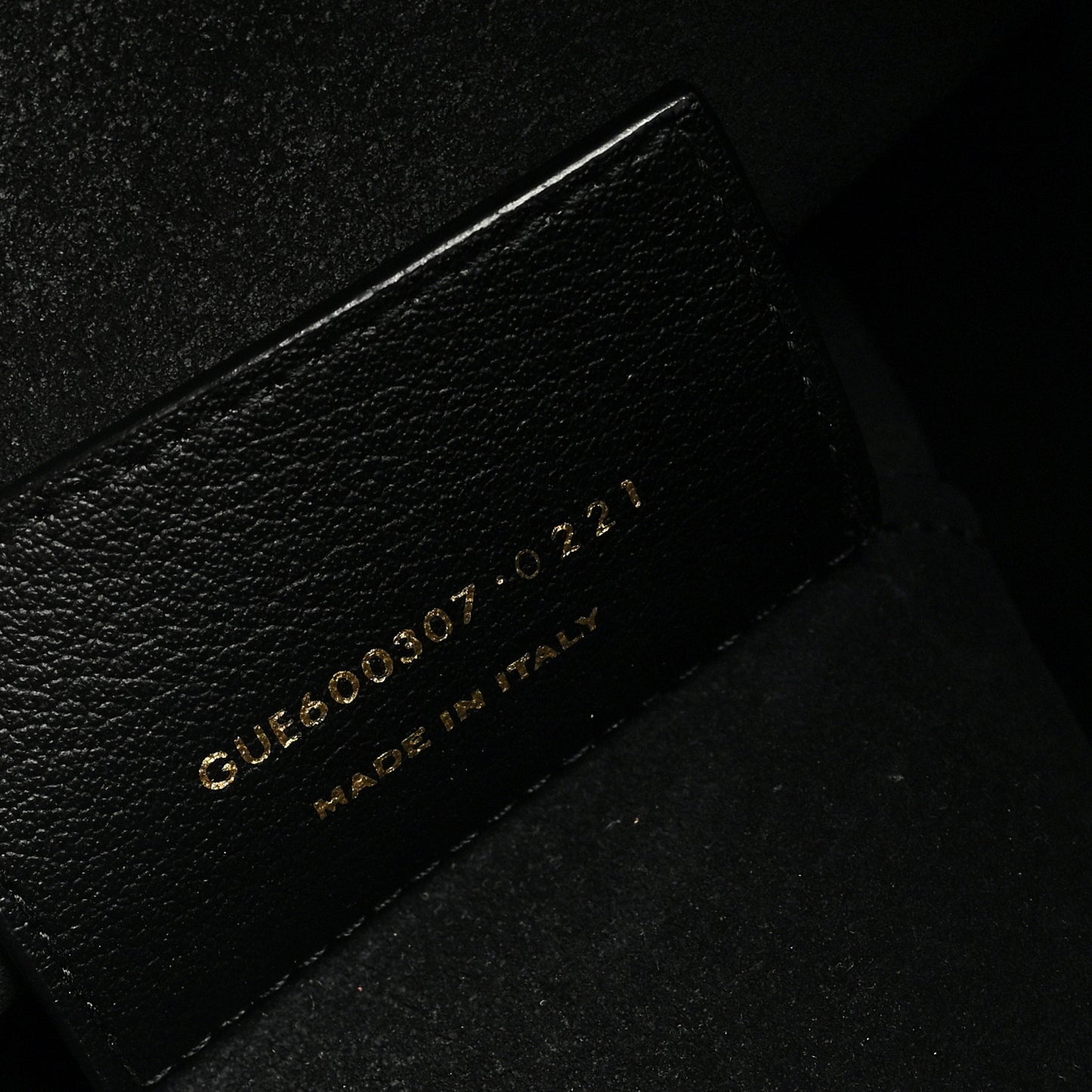 Calfskin North-South Shopping Tote Black