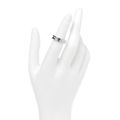 Bulgari 18K White Gold B.Zero1 One-Band Ring 48 4.5 2 of 5