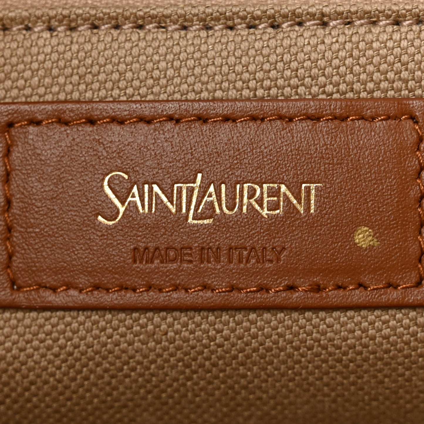 Canvas Calfskin Y Tote Desert Dust Brick