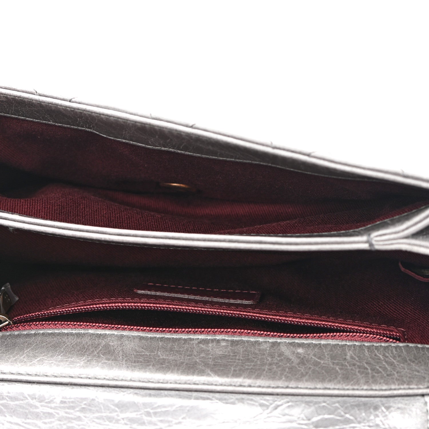 Chanel Glazed Calfskin Medium Perfect Edge Flap Grey 4 of 8