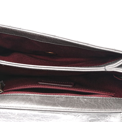 Chanel Glazed Calfskin Medium Perfect Edge Flap Grey 4 of 8