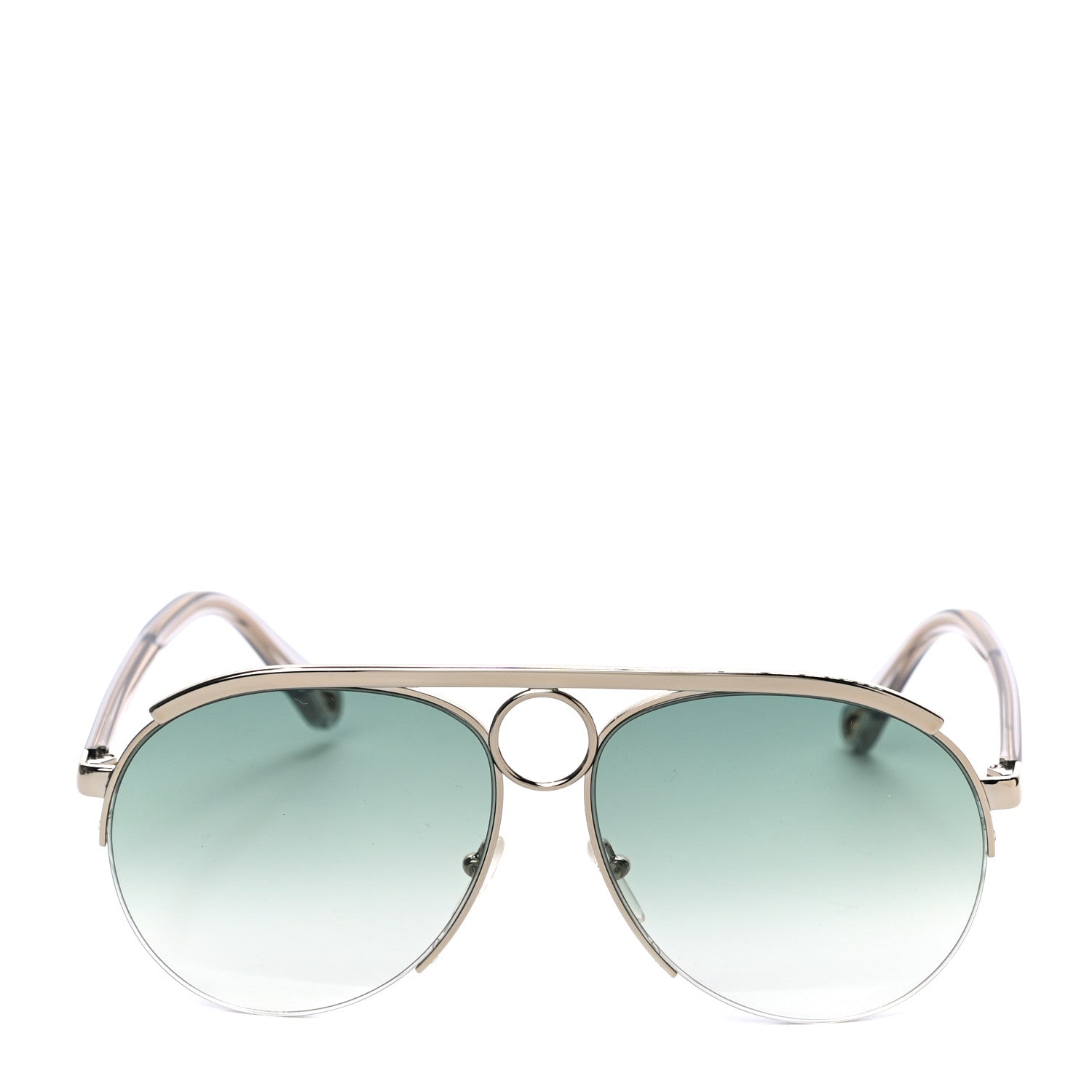 Chloe Mirrored Romie Aviator Sunglasses CE152S Blue 4 of 7