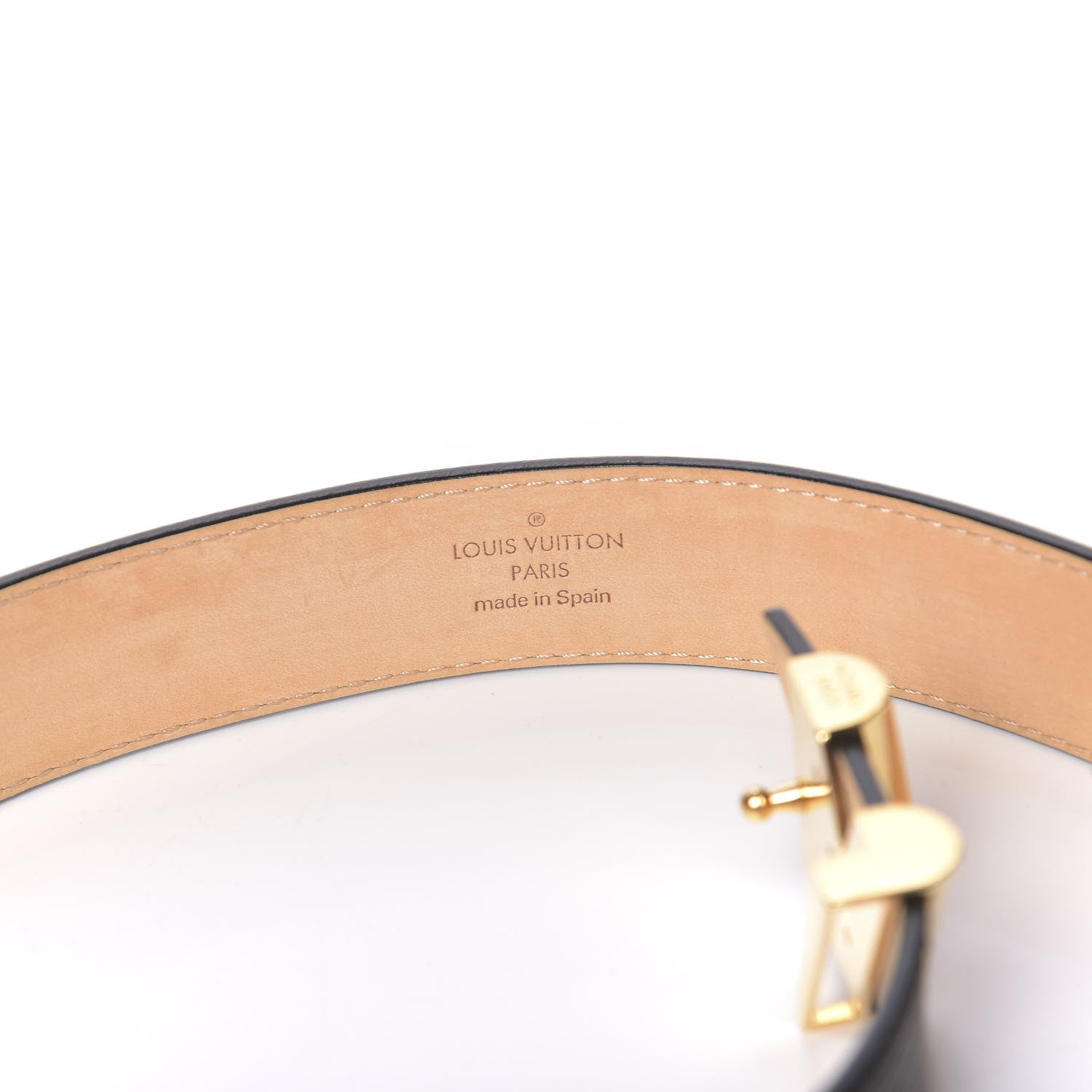 Louis Vuitton Epi Essential V 30 MM Belt 75 30 Black 7 of 8