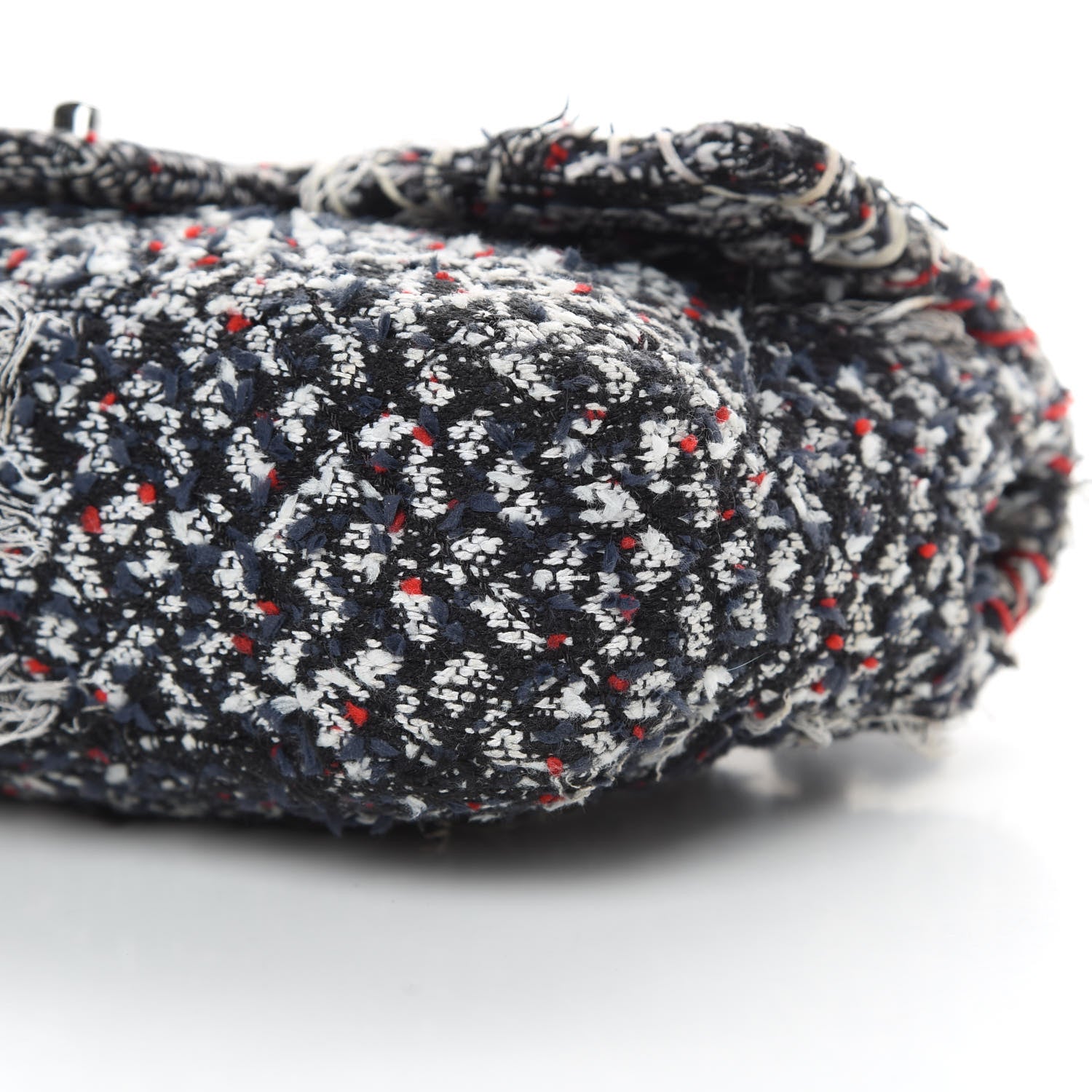 Chanel Tweed Pompom Flap Bag Multicolor 10 of 12