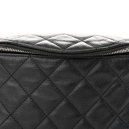 Chanel Grained Calfskin Quilted Waist Belt Bag Black 8 of 11