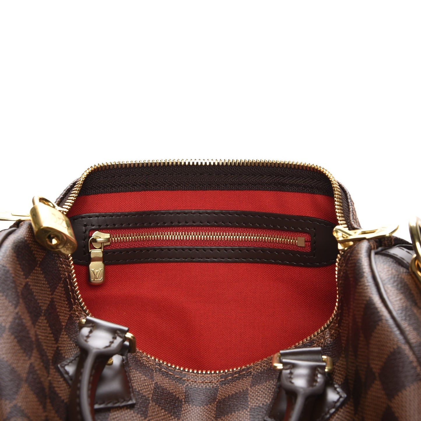 Damier Ebene Speedy Bandouliere 25