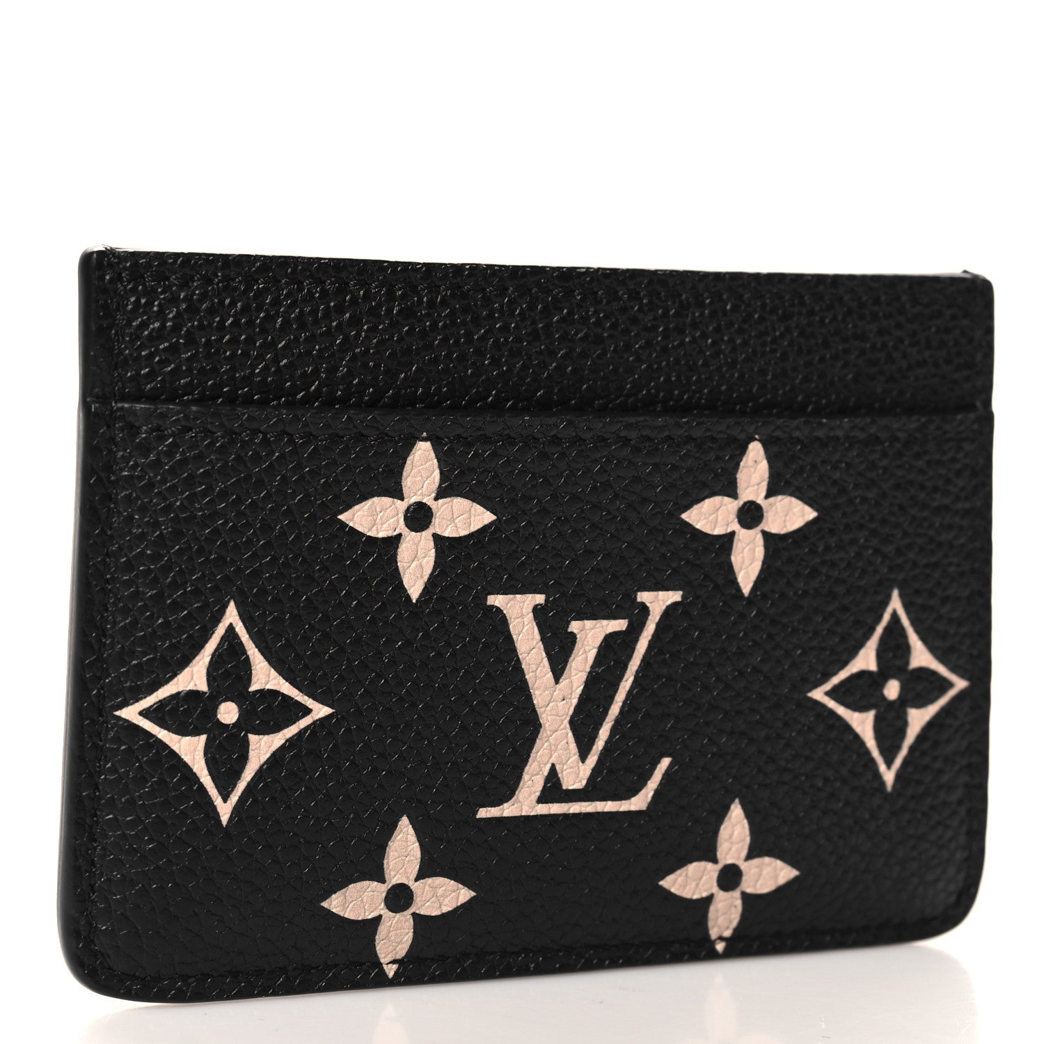Louis Vuitton Empreinte Card Holder Black Beige 3 of 6